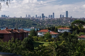 İstanbul Levent iş merkezlerinin silüeti